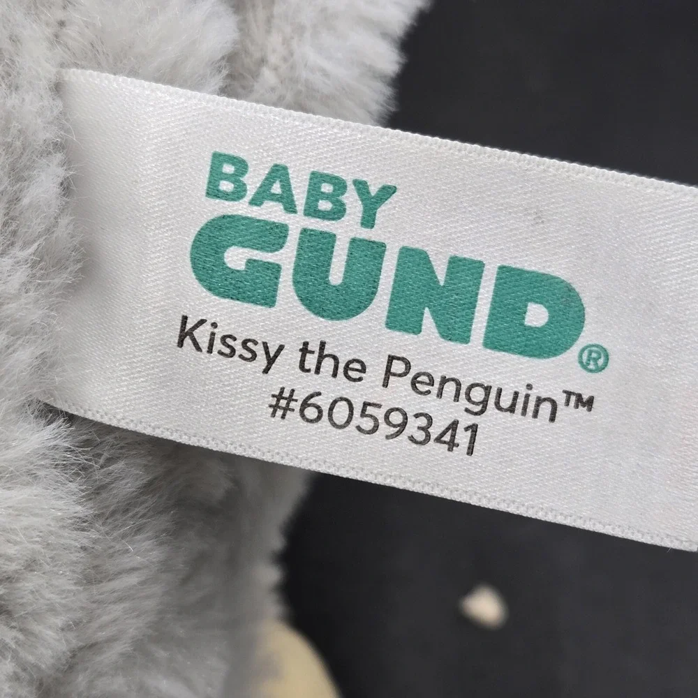 Kissy the Penguin‎ Baby Gund Singing Plush Stuffed Toy Nursery WORKS VIDEO